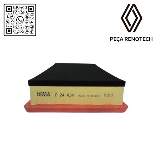GM C24034 filtro de ar onix 1.0-1.4 8vprisma 13...spin 1.8 8v 17...